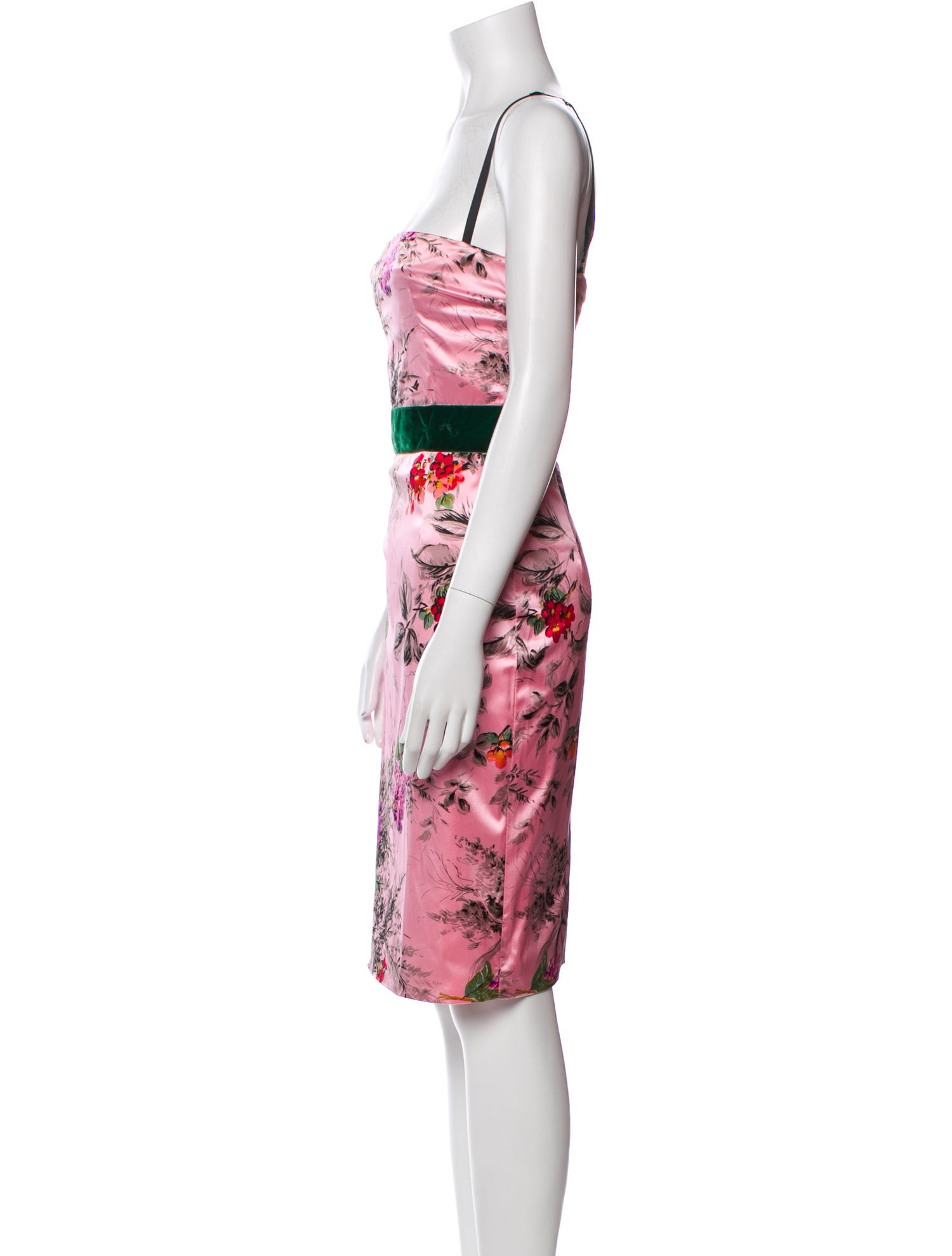Dolce & Gabbana Printed Knee-Length Dress