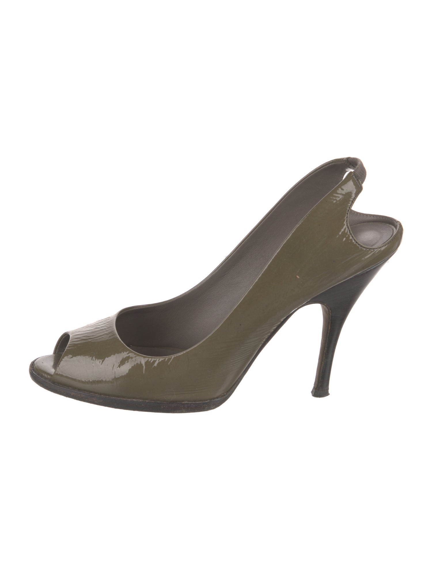 Dolce & Gabbana Patent Leather Slingback Pumps