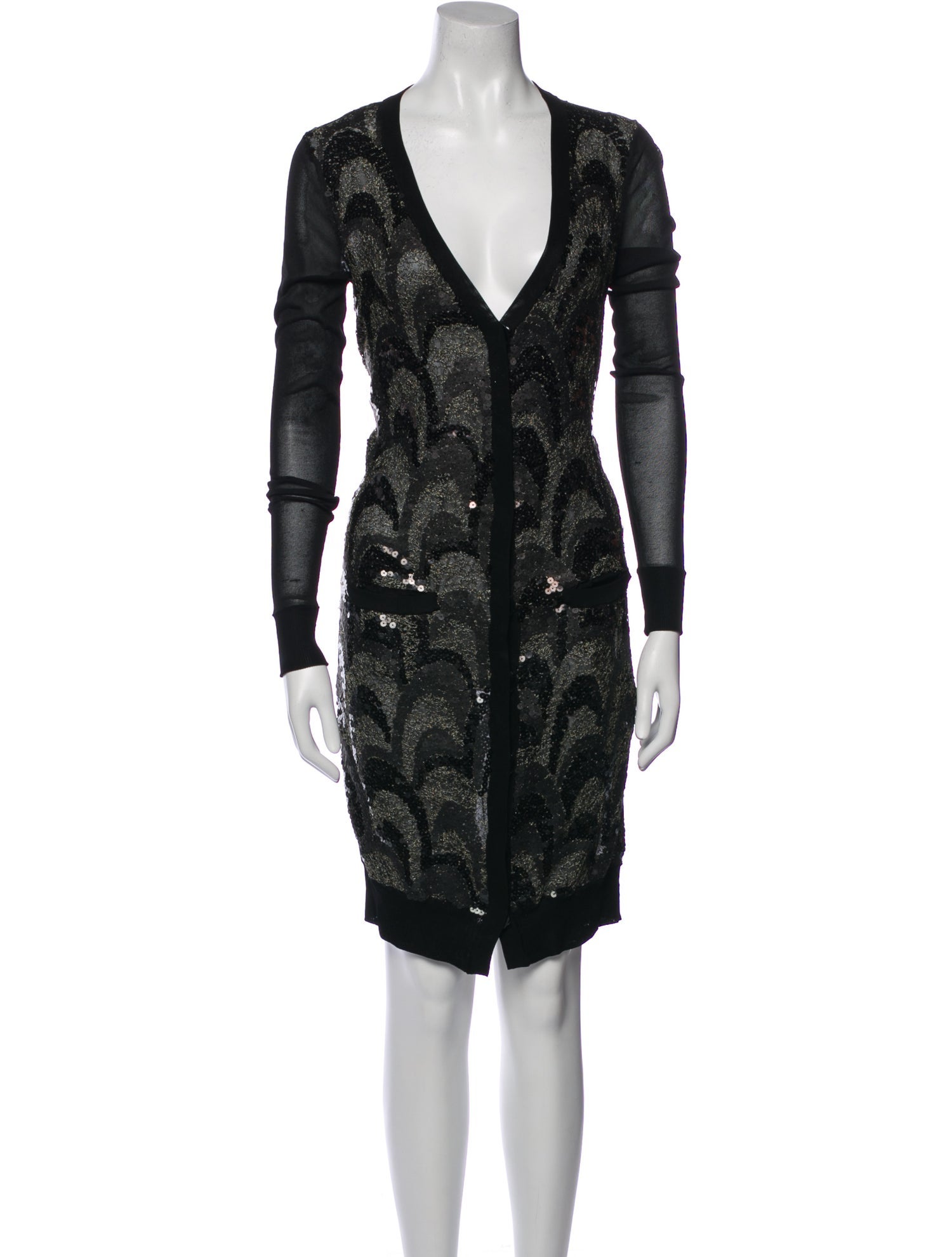 Dolce & Gabbana Patterned Knee-Length Dress