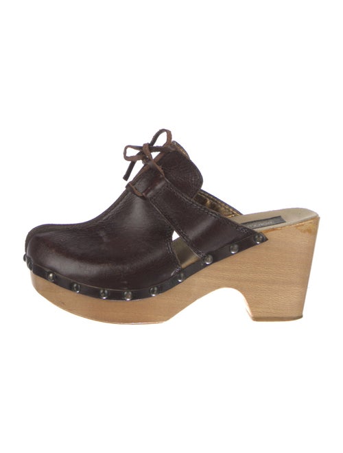 Dolce & Gabbana Leather Mules