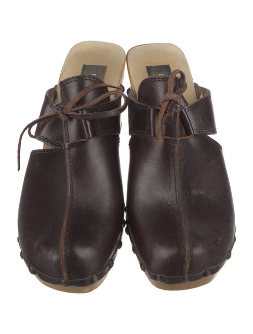 Dolce & Gabbana Leather Mules