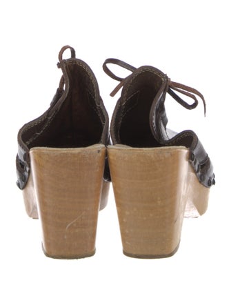 Dolce & Gabbana Leather Mules