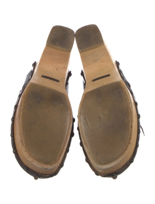 Dolce & Gabbana Leather Mules