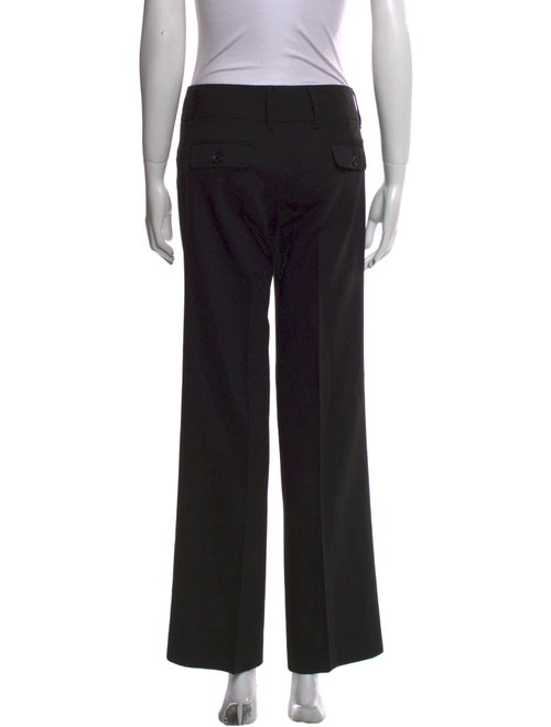 Dolce & Gabbana Virgin Wool Straight Leg Pants