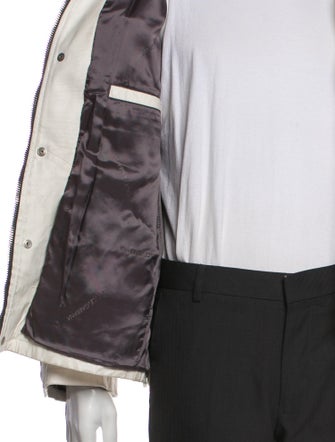 Dolce & Gabbana Leather Utility Jacket