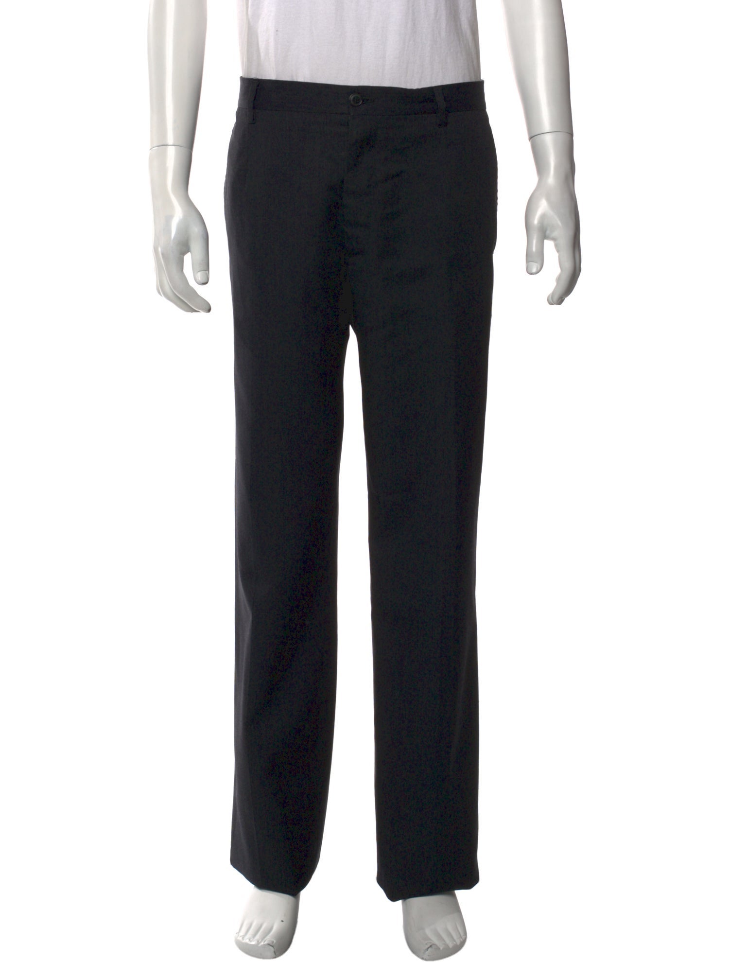 Dolce & Gabbana Virgin Wool Dress Pants