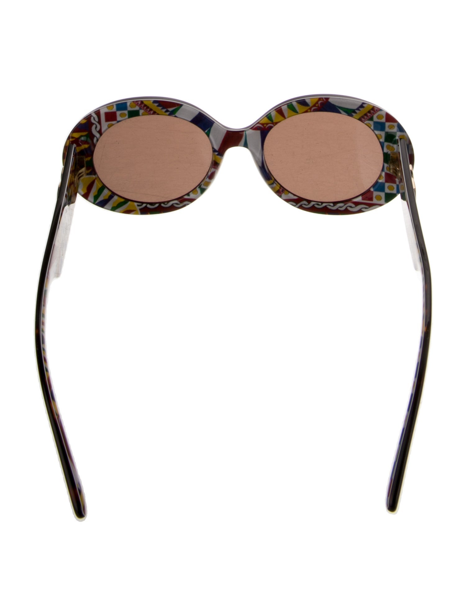 Dolce & Gabbana Round Tinted Sunglasses