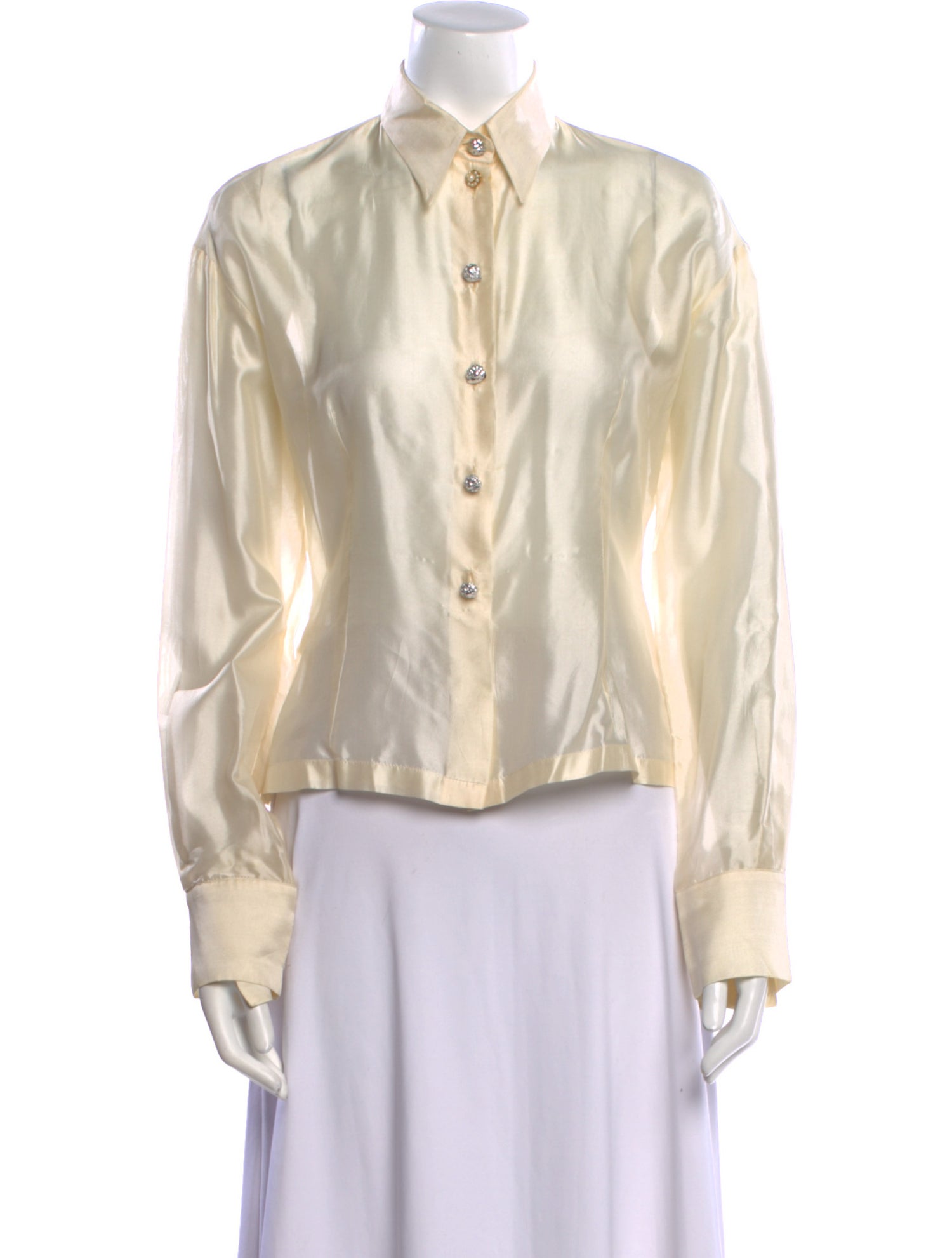 Dolce & Gabbana Vintage Late 1980's - Early 1990's Button-Up Top