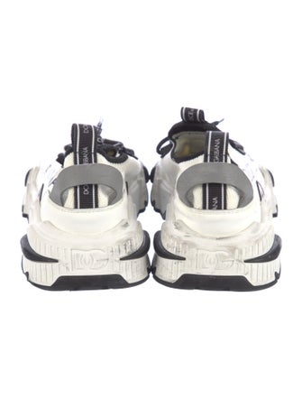 Dolce & Gabbana Leather Printed Sneakers