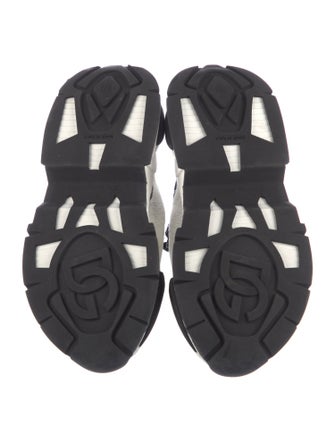 Dolce & Gabbana Leather Printed Sneakers