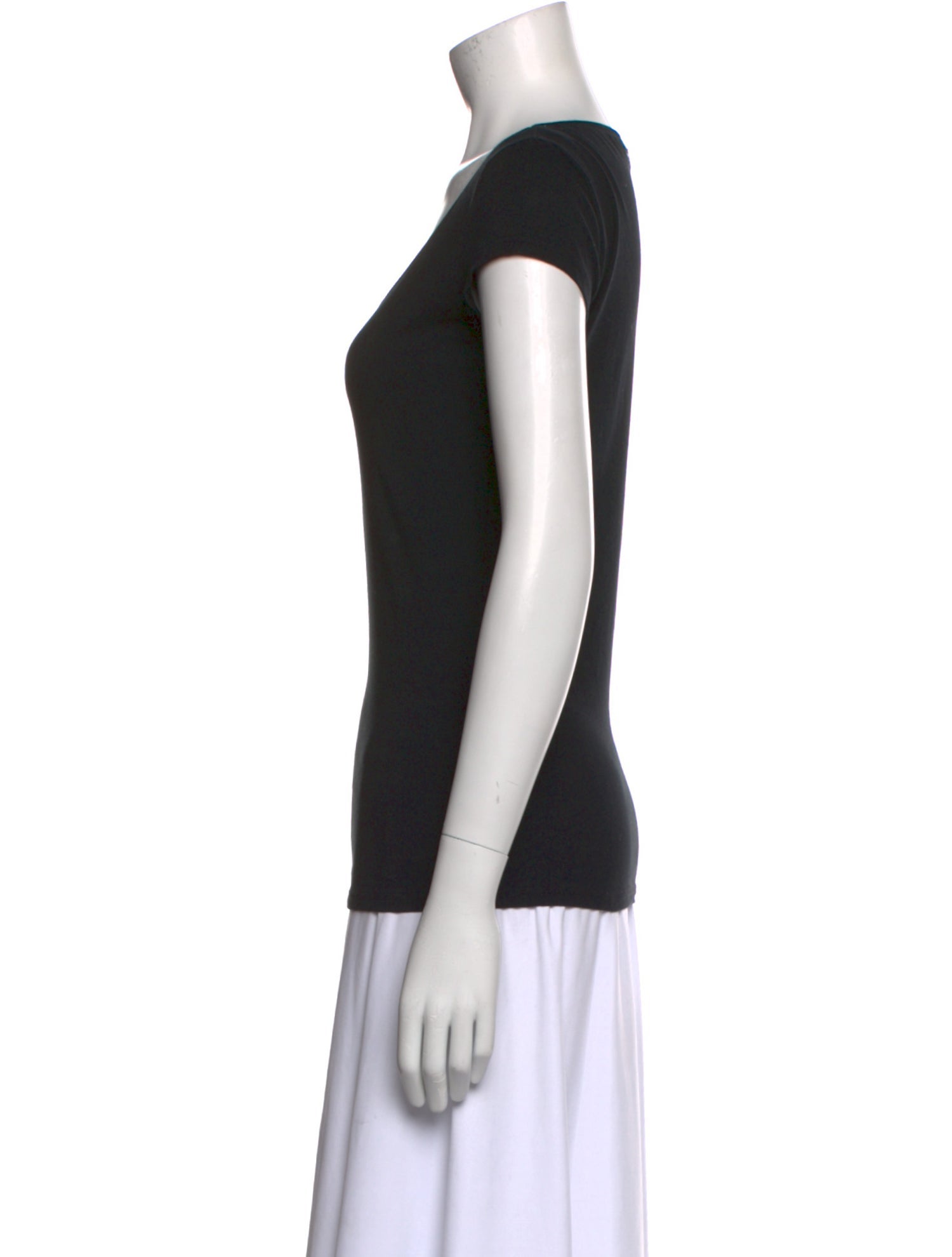 Dolce & Gabbana Scoop Neck Short Sleeve T-Shirt