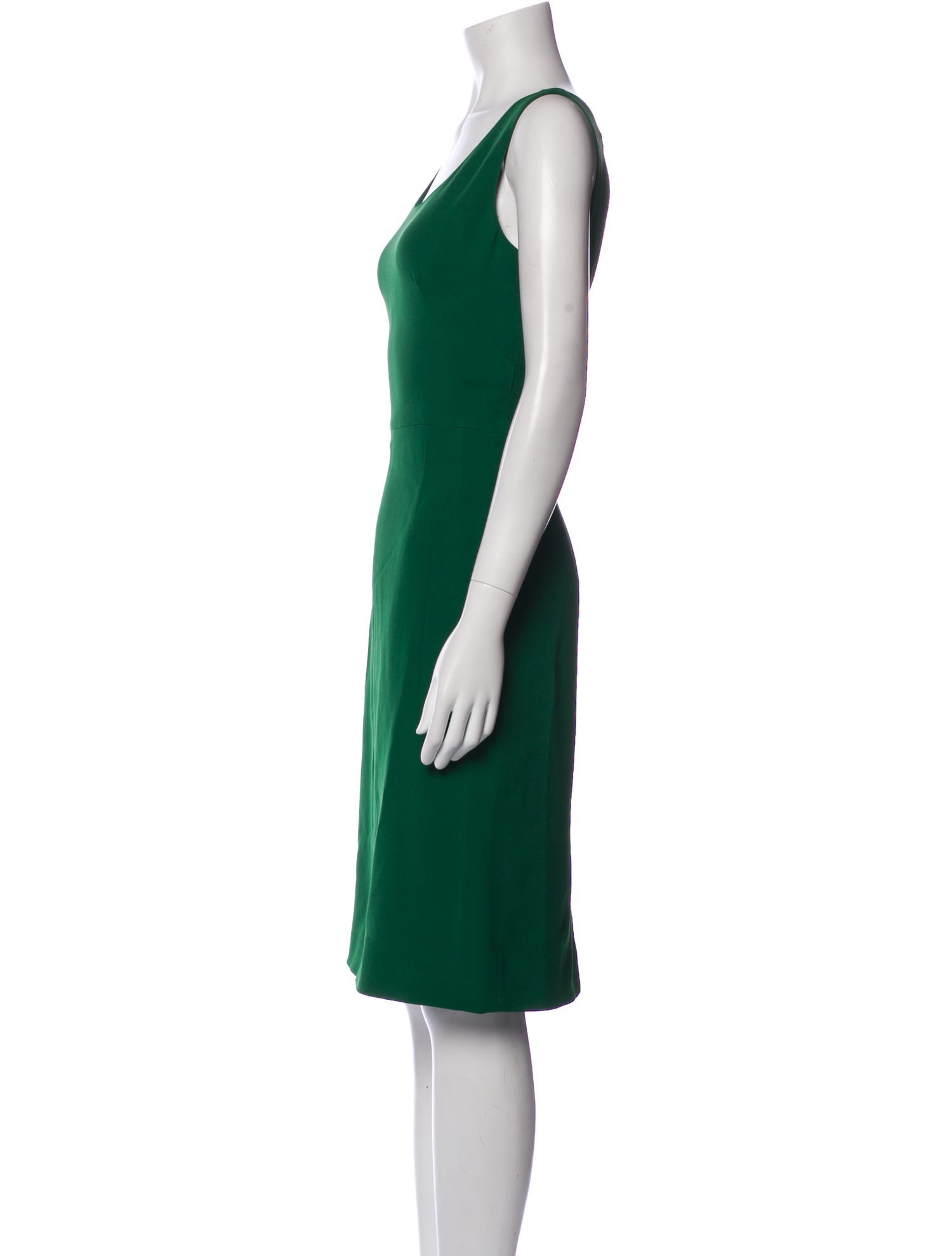 Dolce & Gabbana Virgin Wool Knee-Length Dress w/ Tags