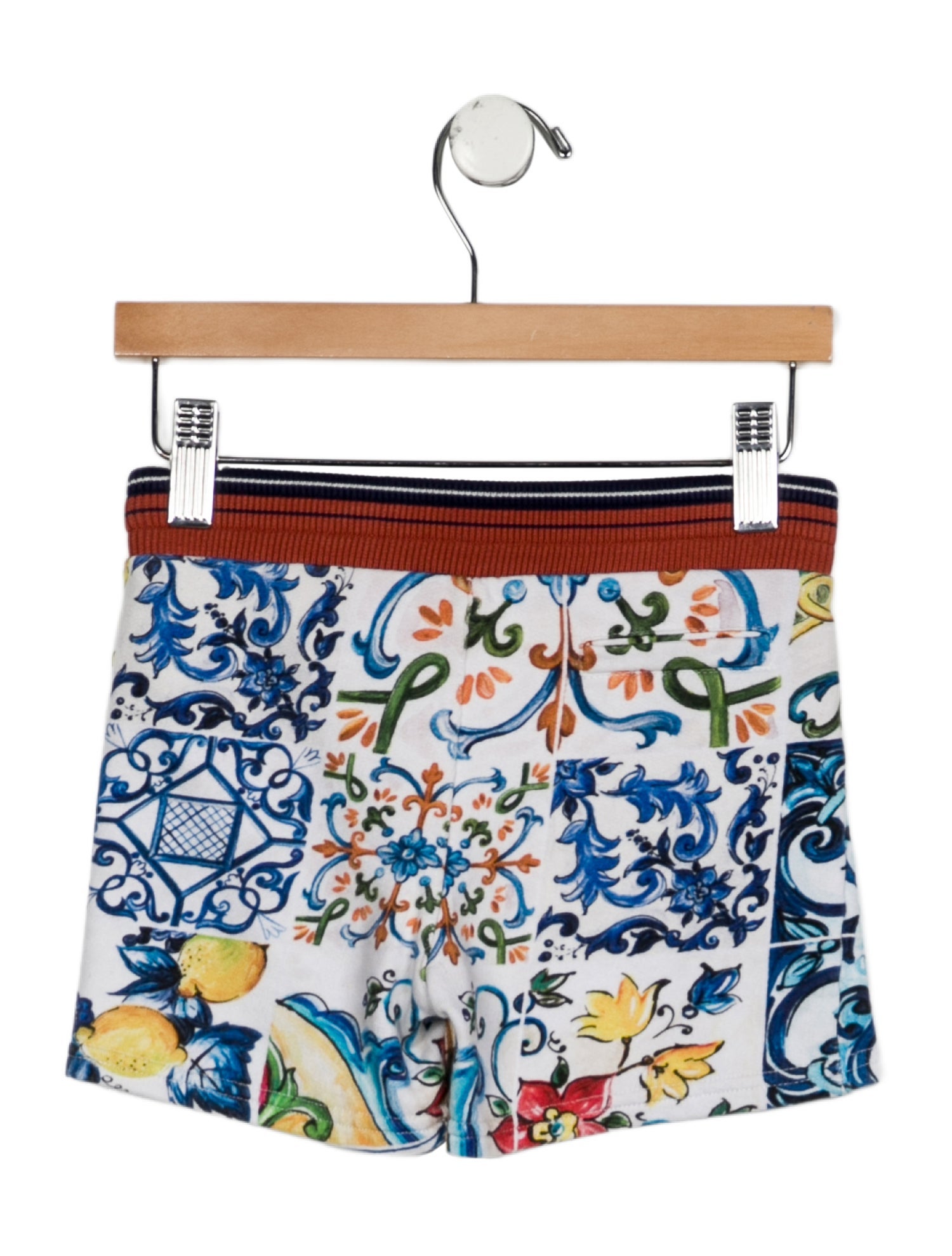 Dolce & Gabbana Majolica Print Shorts