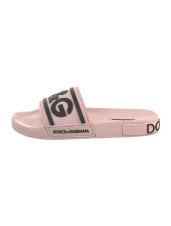 Dolce & Gabbana Rubber Printed Slides