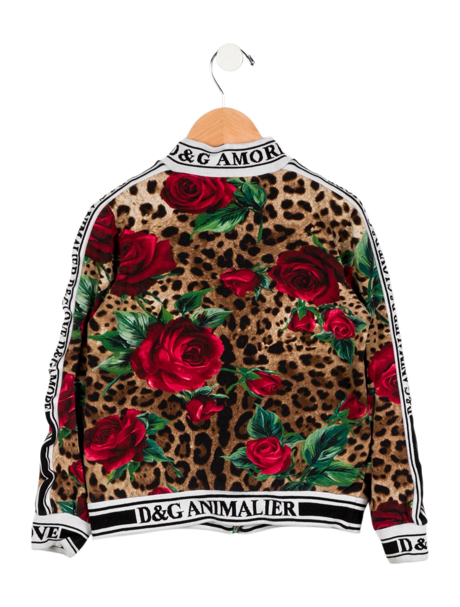 Dolce & Gabbana Girls' Printed Casual Jacket