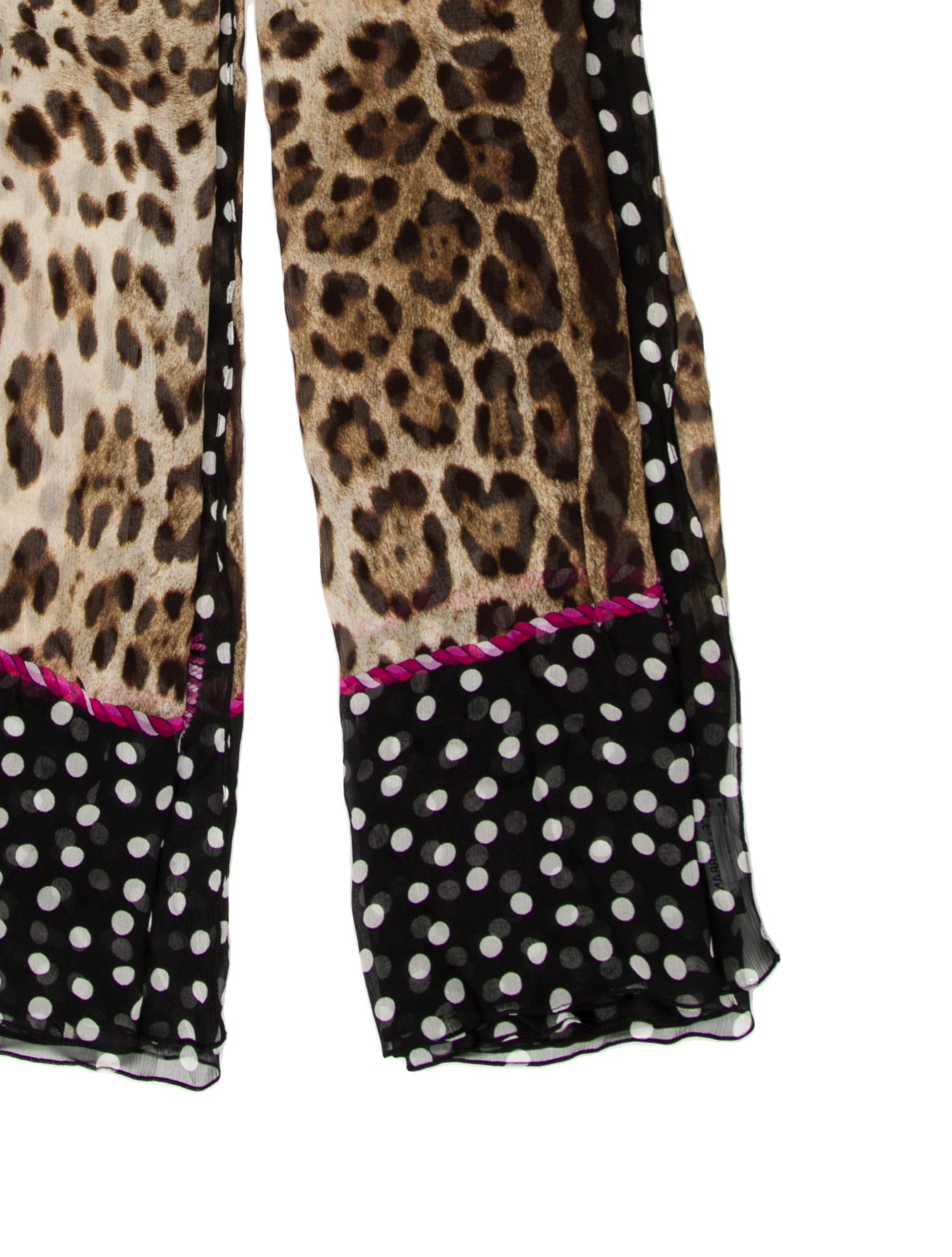 Dolce & Gabbana Silk Animal Print Scarf