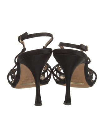 Dolce & Gabbana Suede Slingback Sandals