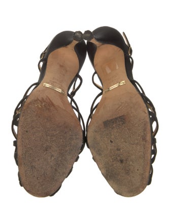 Dolce & Gabbana Suede Slingback Sandals