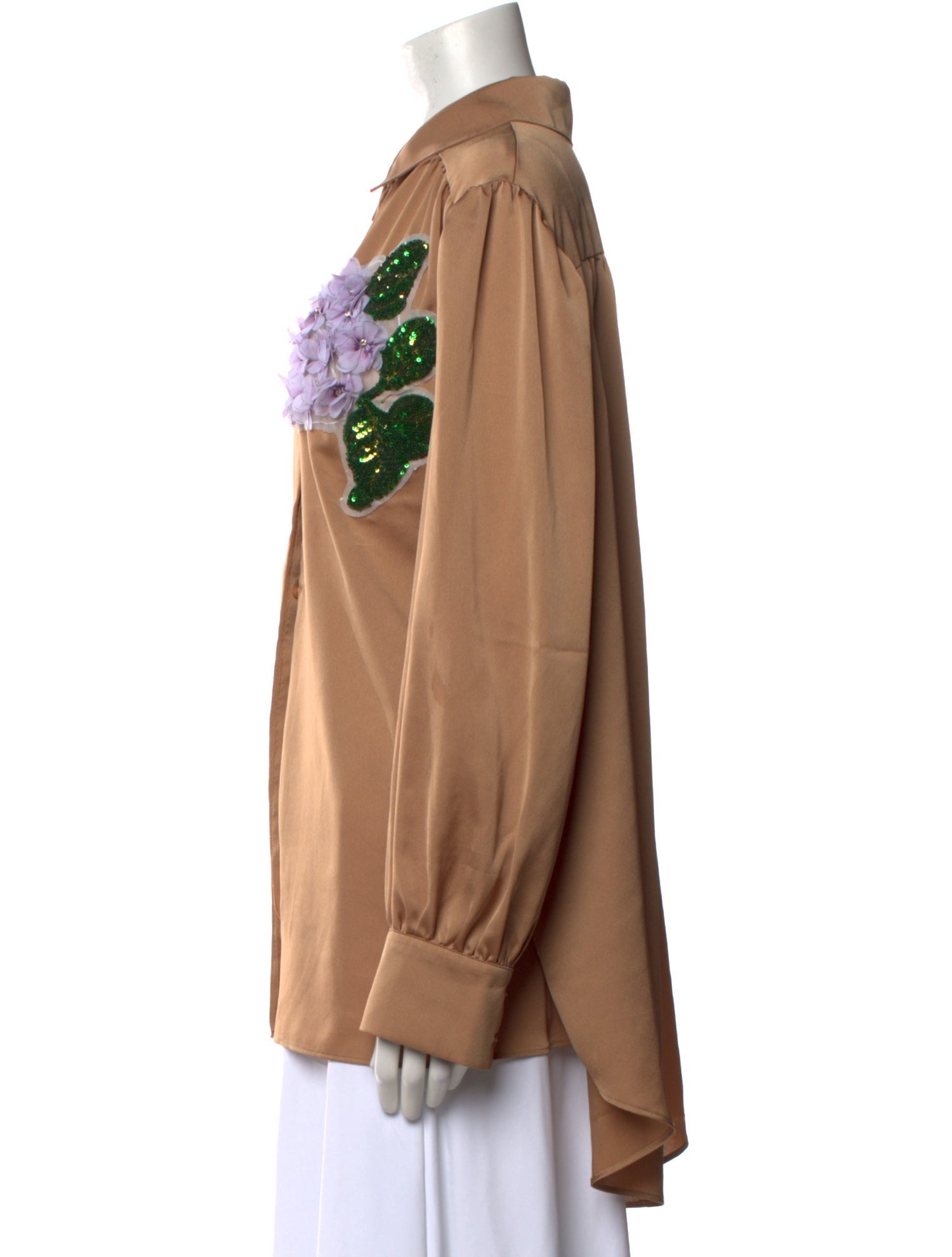 Dolce & Gabbana Long Sleeve Button-Up Top