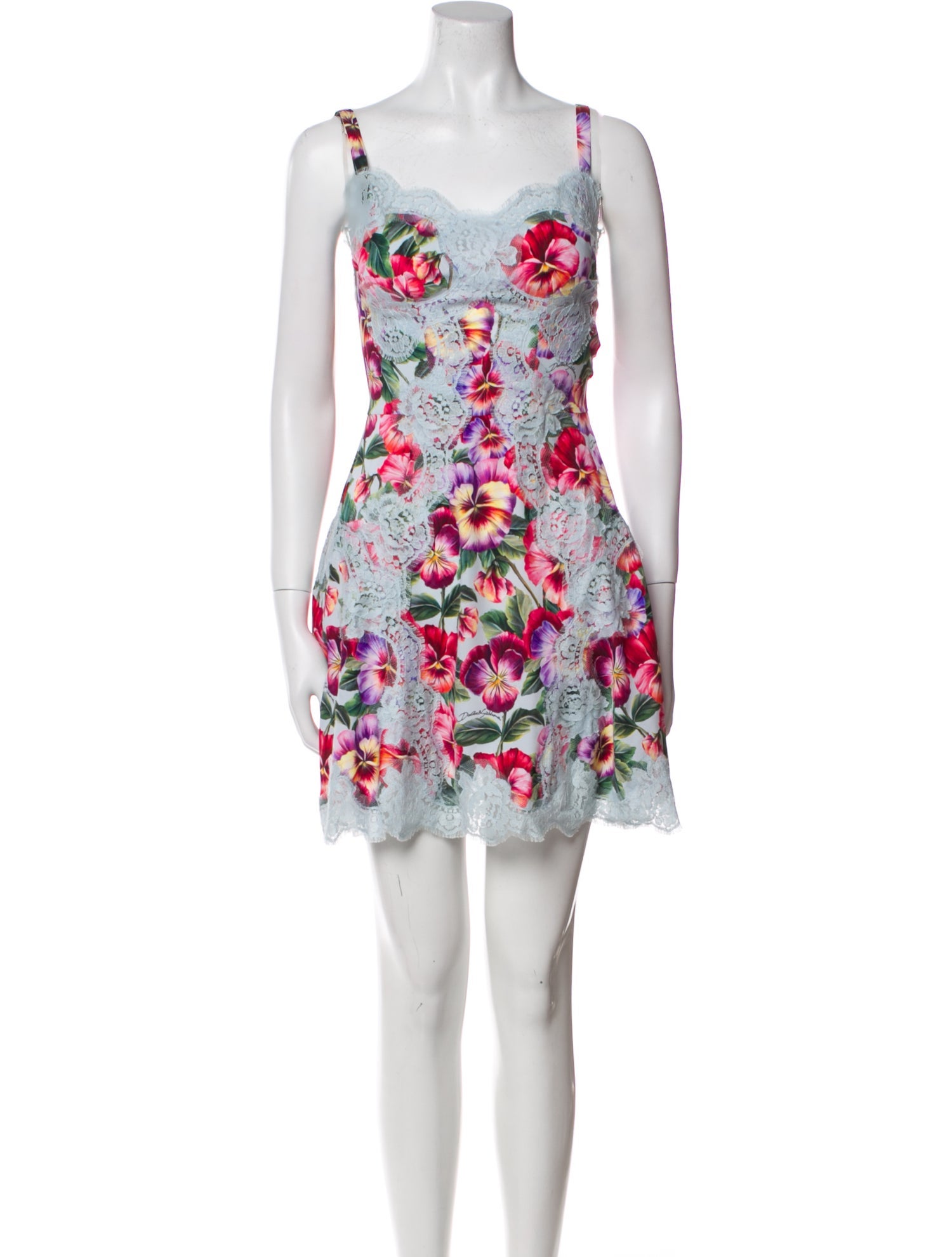 Dolce & Gabbana Silk Mini Dress