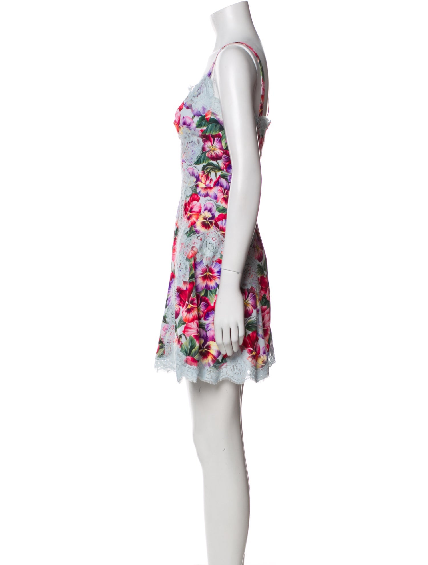 Dolce & Gabbana Silk Mini Dress