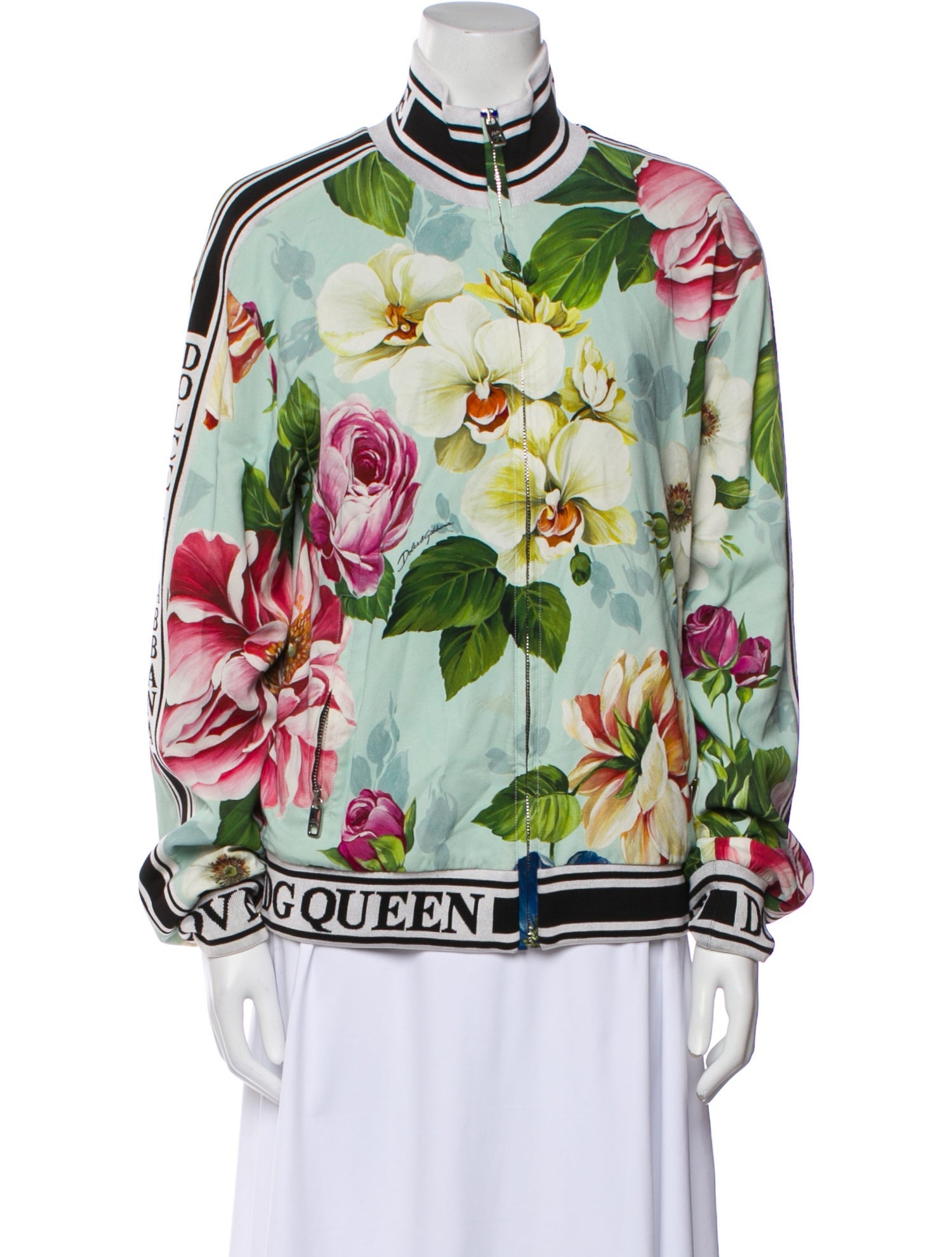 Dolce & Gabbana Printed Bomber Jacket