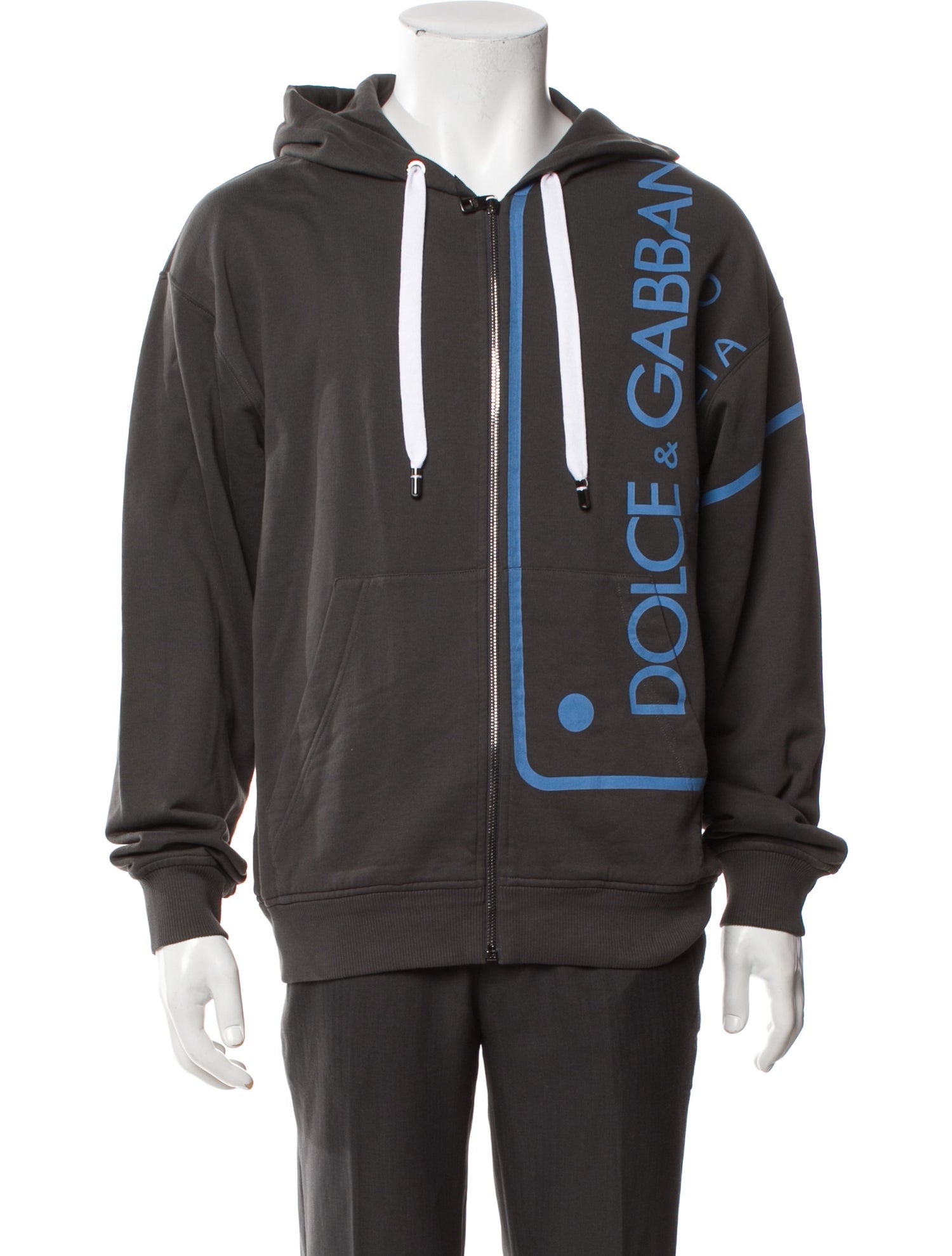 Dolce & Gabbana Graphic Print Windbreaker w/ Tags