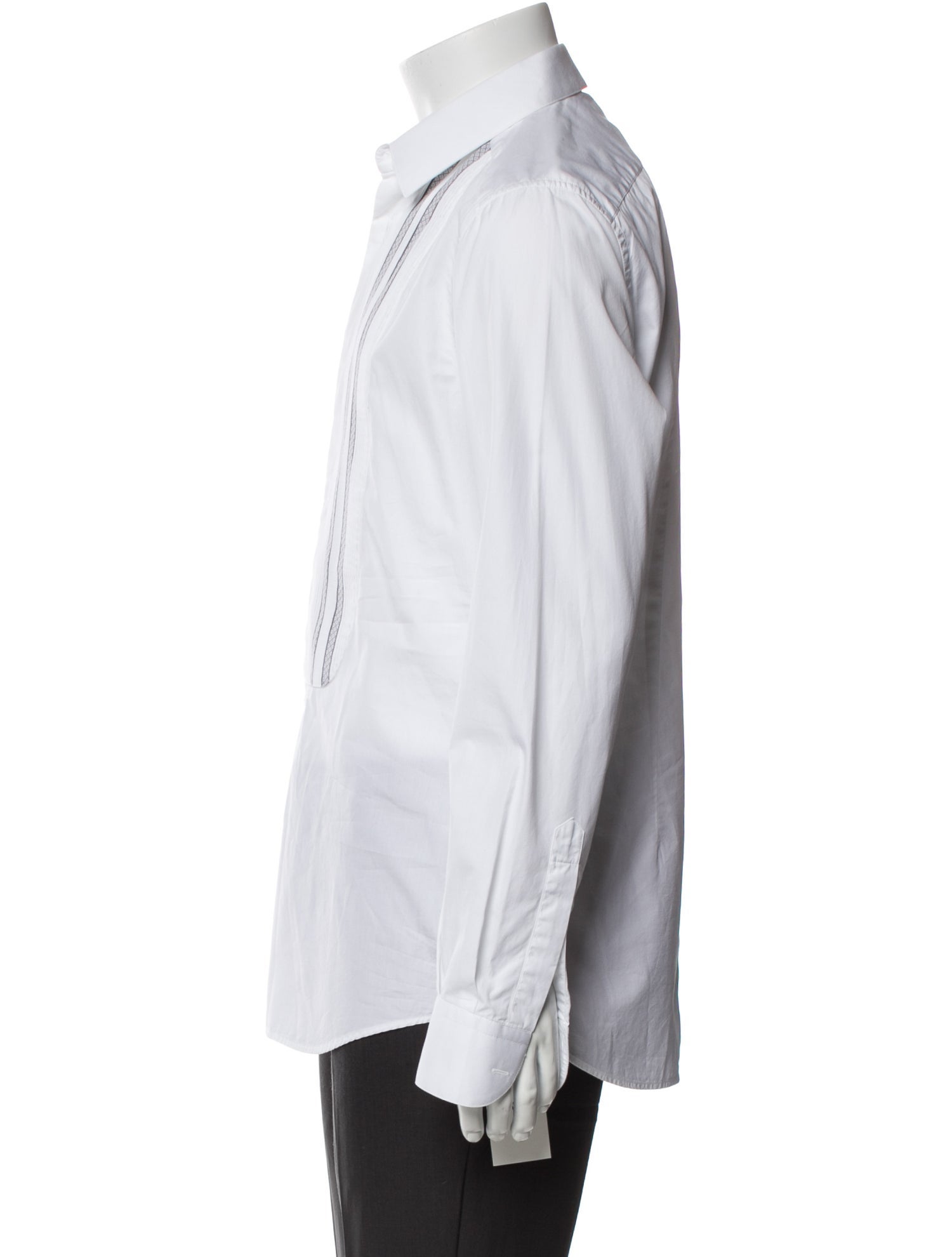 Dolce & Gabbana Long Sleeve Tuxedo Shirt