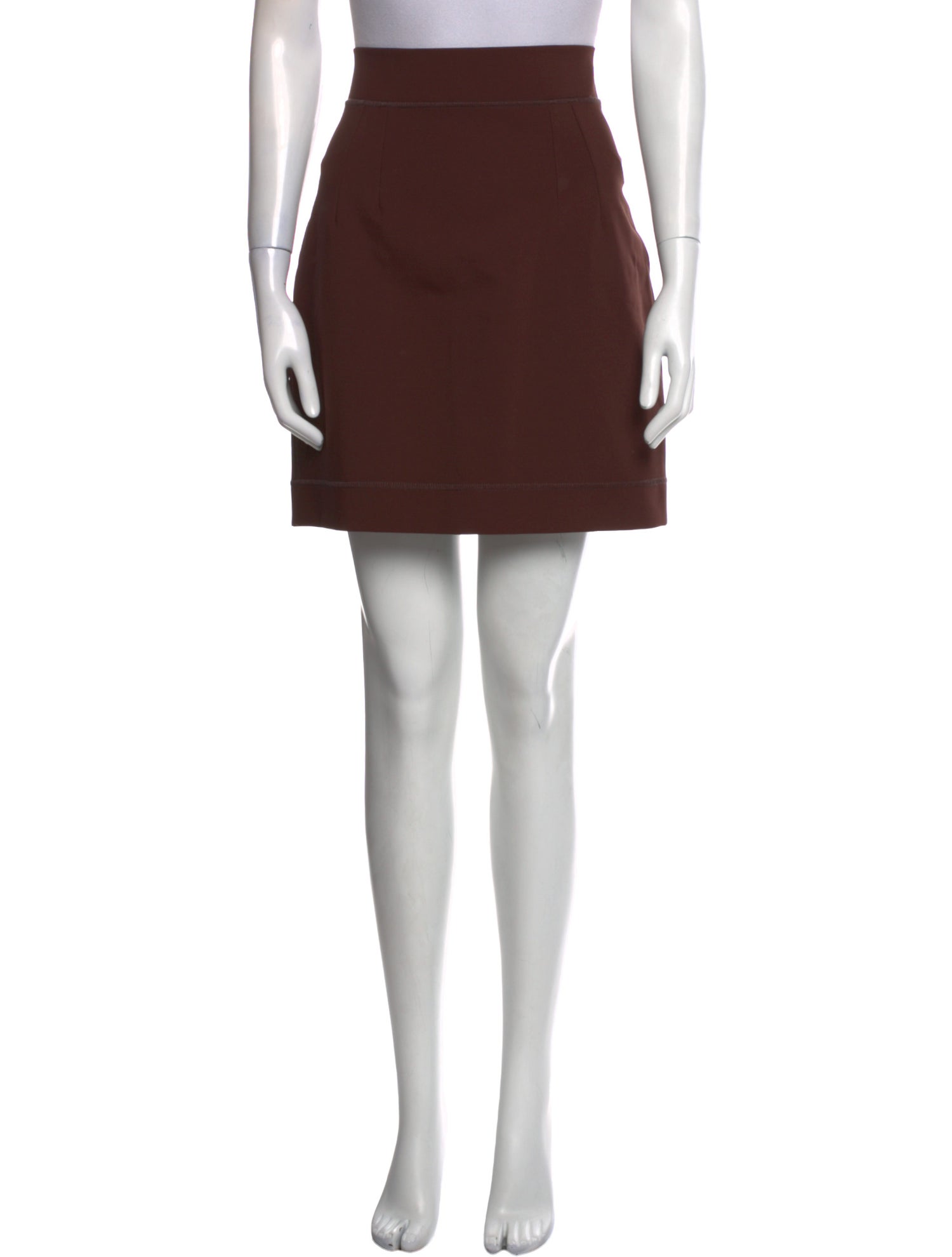 Dolce & Gabbana Wool Mini Skirt w/ Tags