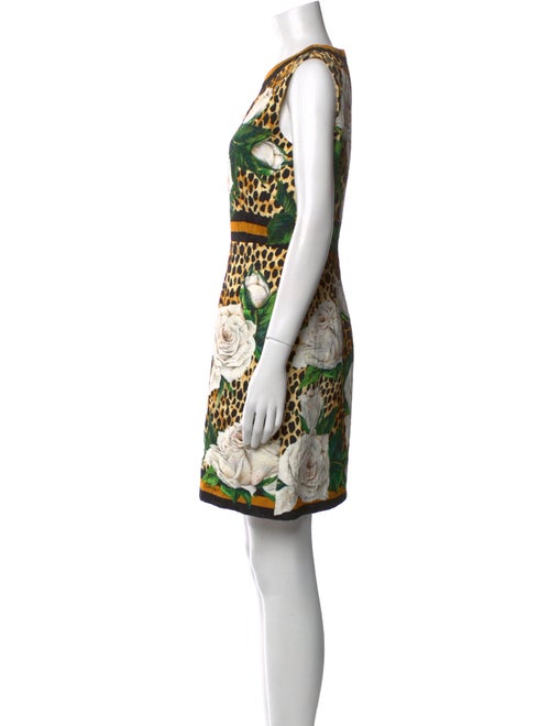 Dolce & Gabbana Printed Mini Dress