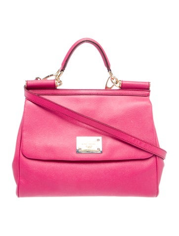 Dolce & Gabbana Handle Bags Leather Top Bag