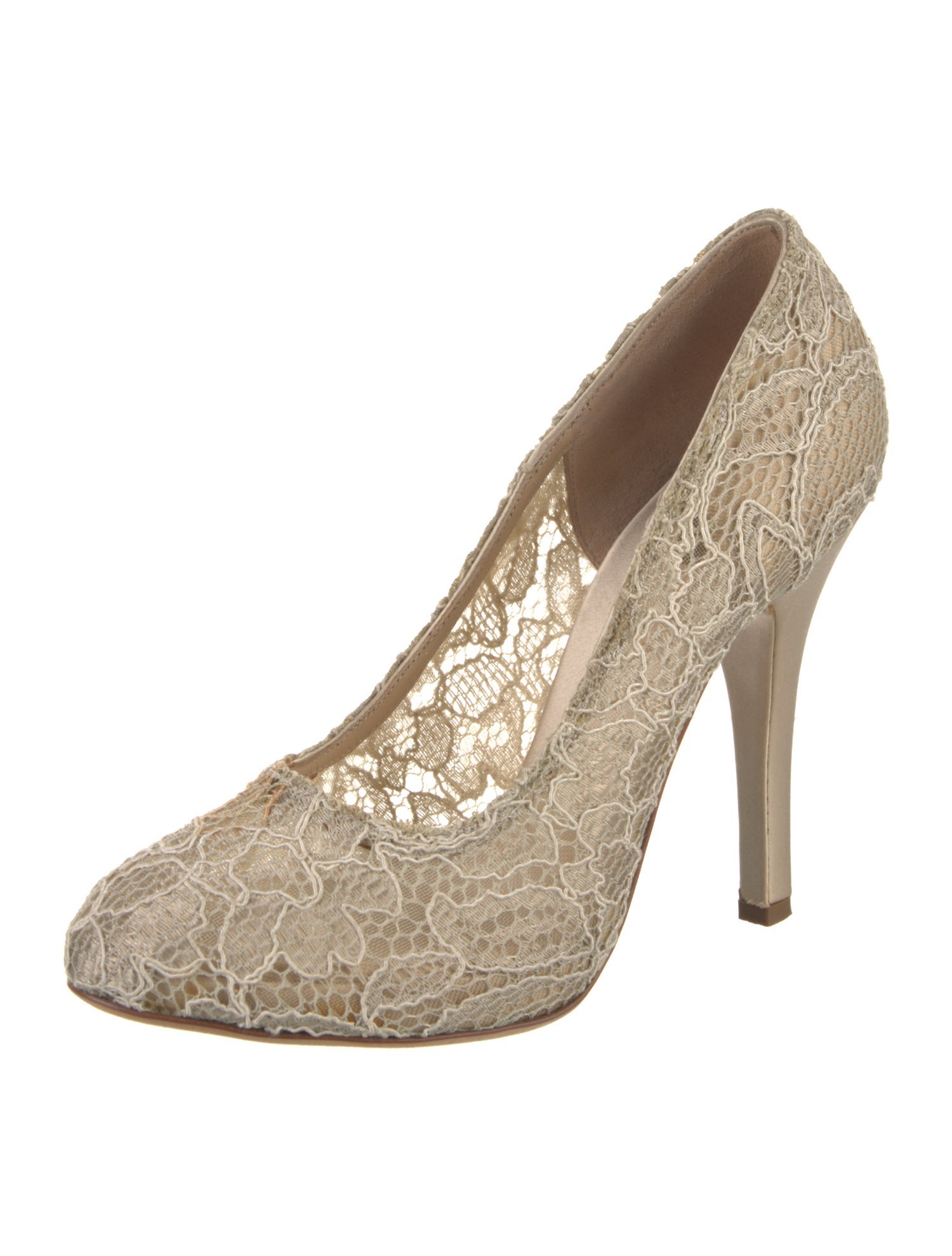 Dolce & Gabbana Lace Lace Pattern Pumps