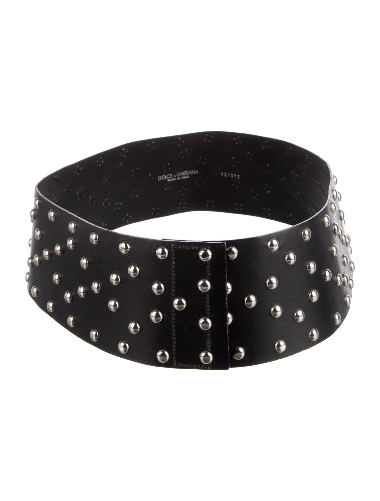 Dolce & Gabbana Vintage Leather Waist Belt