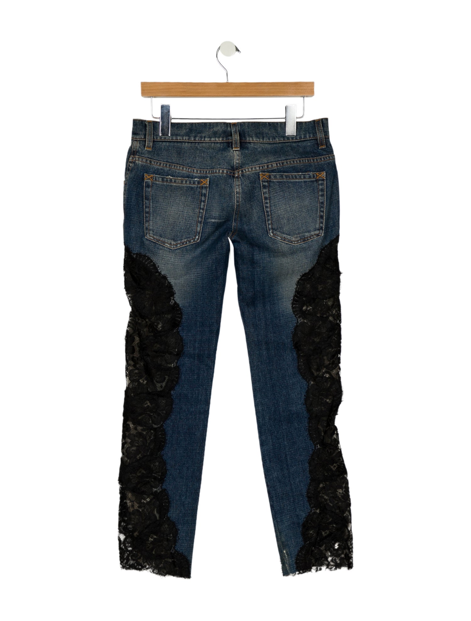 Dolce & Gabbana Low-Rise Straight Leg Jeans