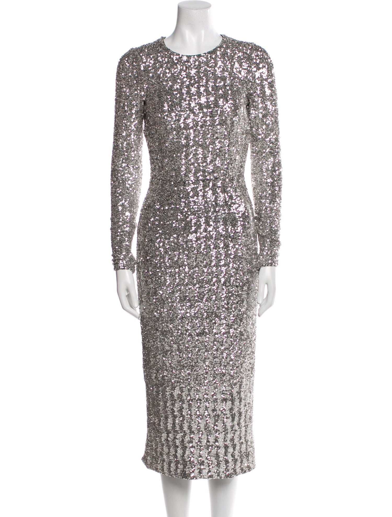 Dolce & Gabbana Sequin Midi Length Dress