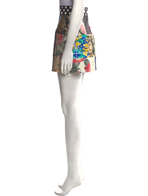 Dolce & Gabbana Floral Print Knee-Length Skirt