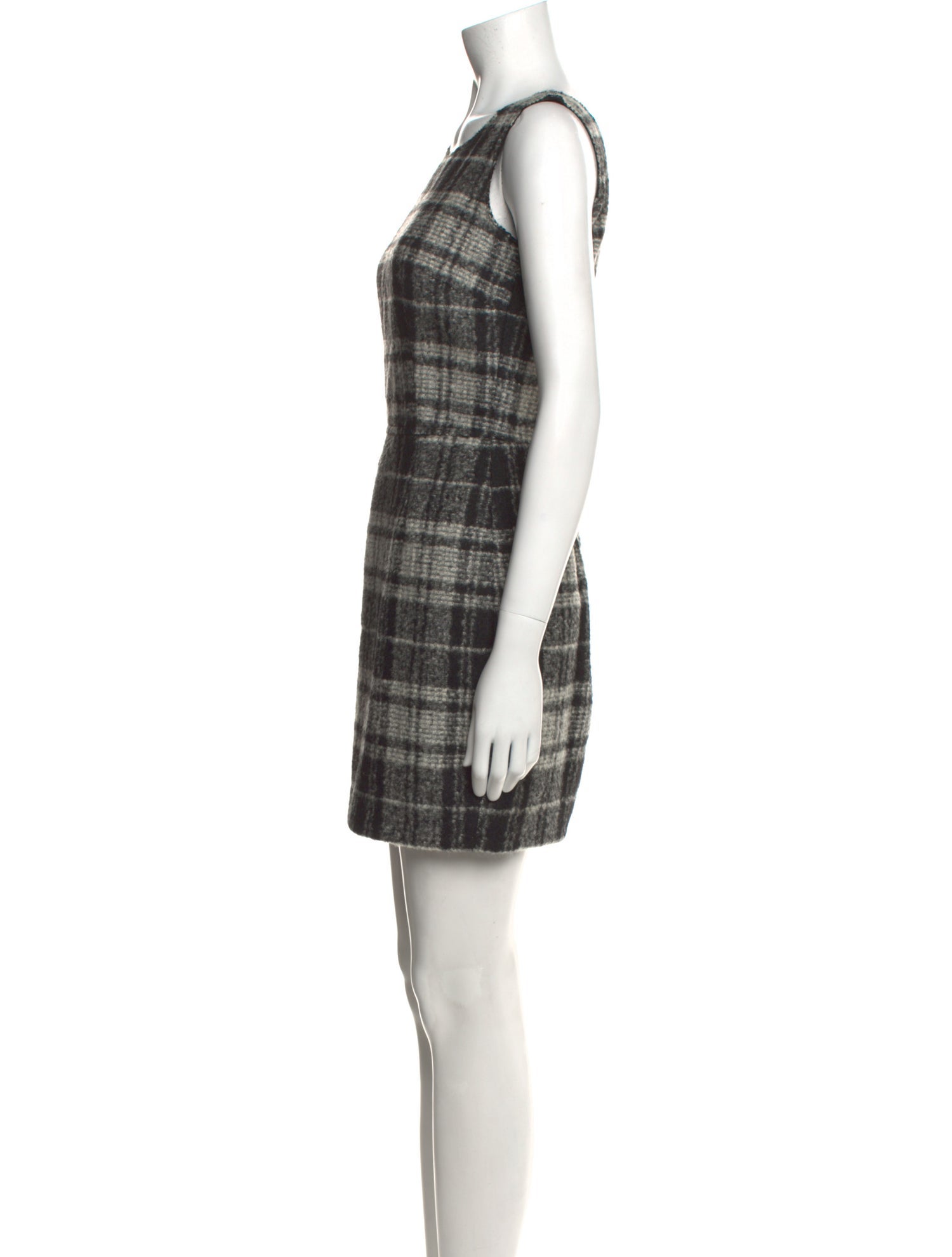 Dolce & Gabbana Virgin Wool Mini Dress