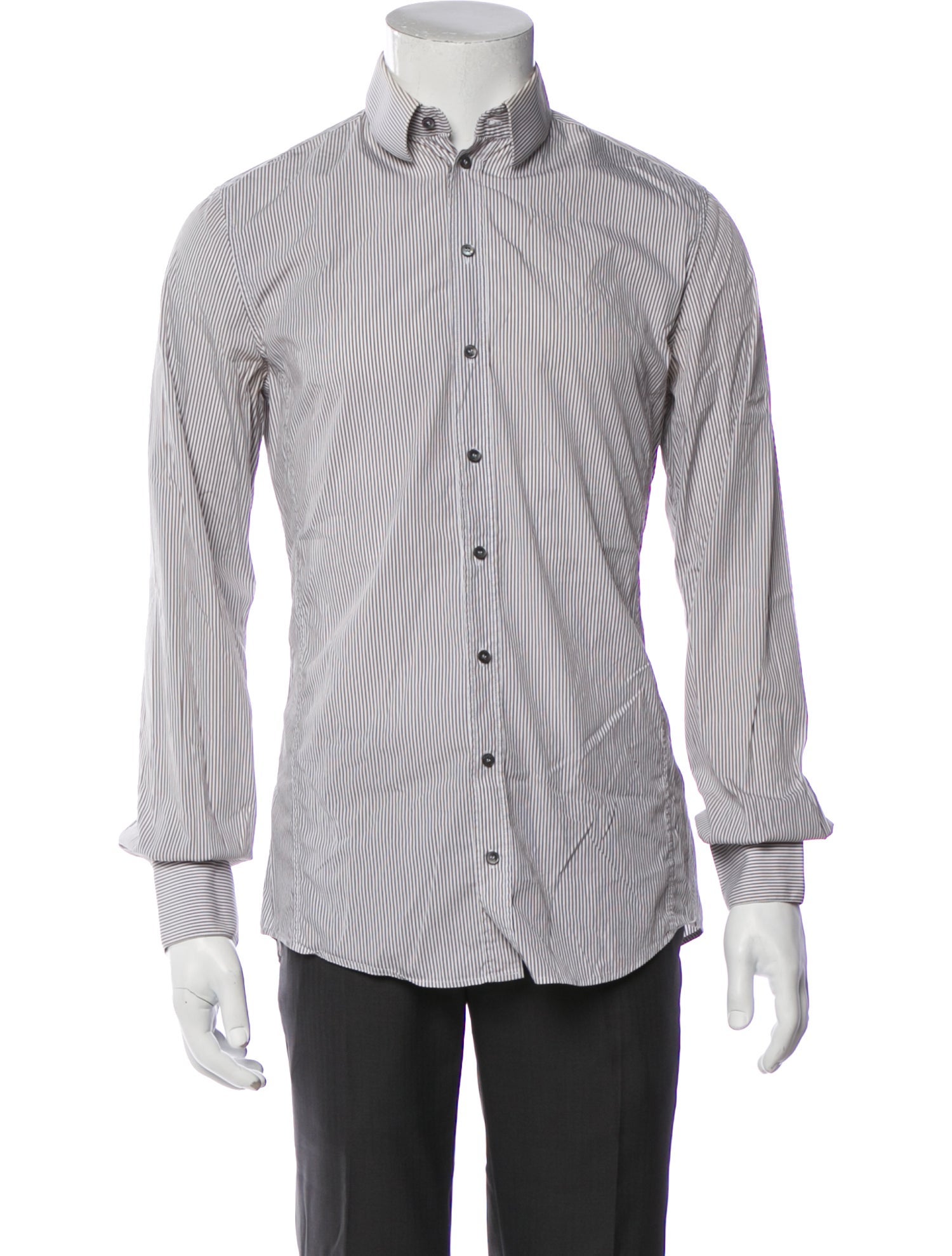 Dolce & Gabbana Striped Long Sleeve Shirt