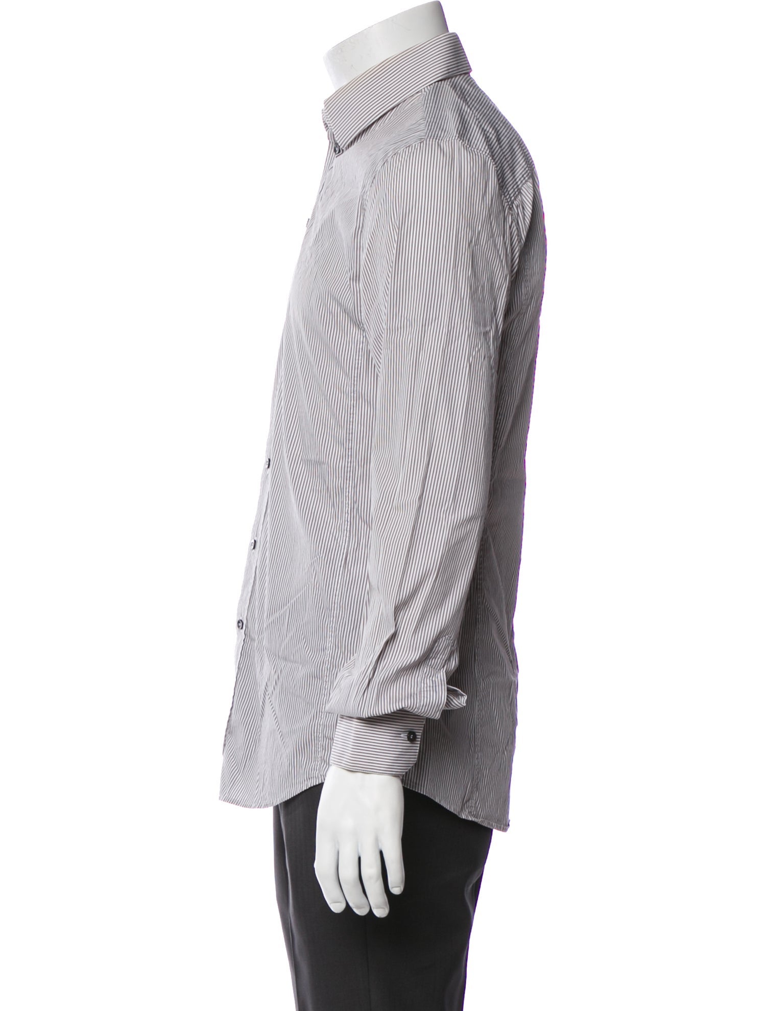 Dolce & Gabbana Striped Long Sleeve Shirt