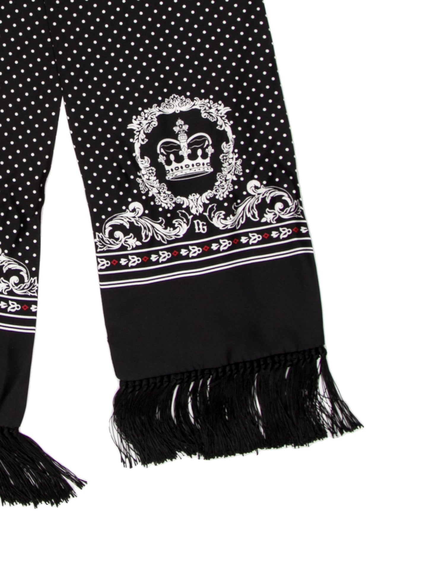 Dolce & Gabbana Silk Printed Scarf