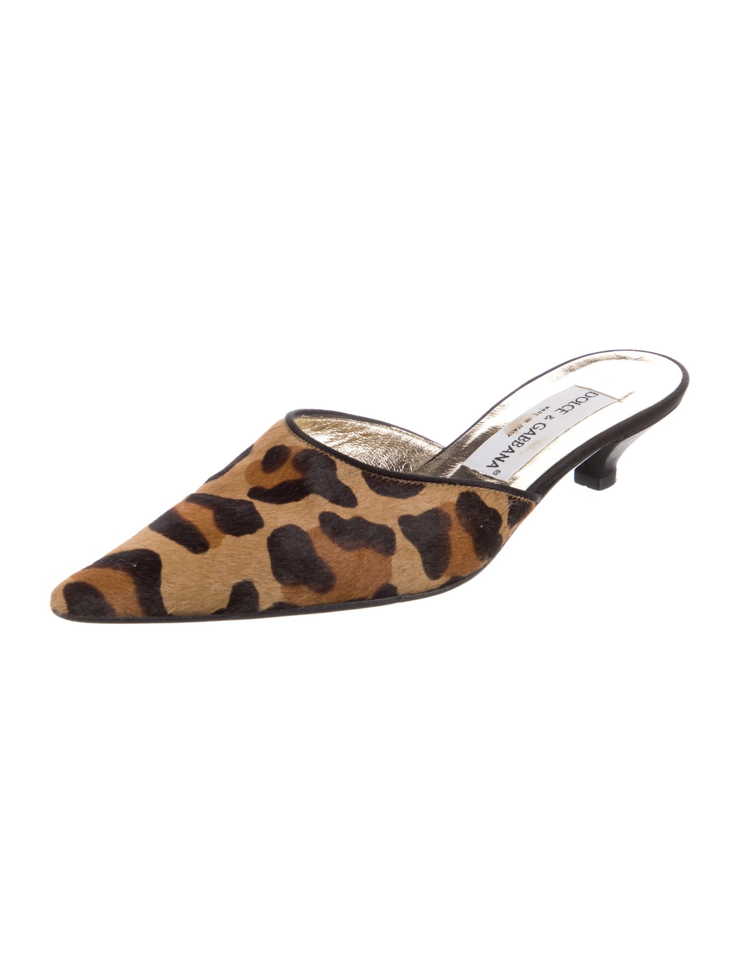 Dolce & Gabbana Vintage 1990's Mules