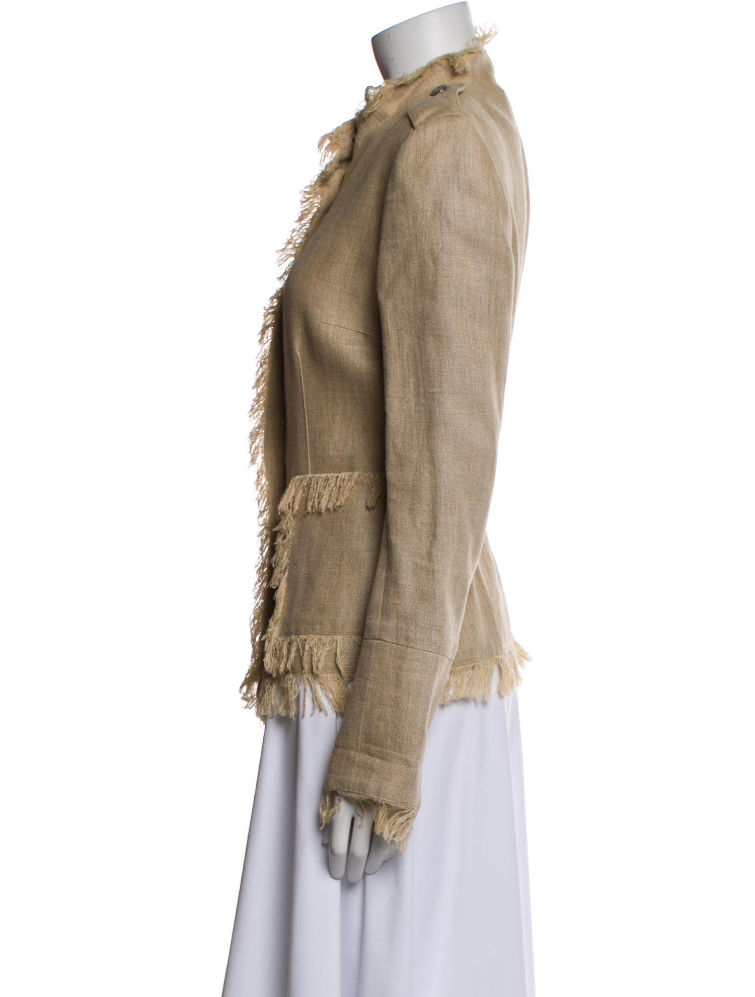 Dolce & Gabbana Linen Utility Jacket