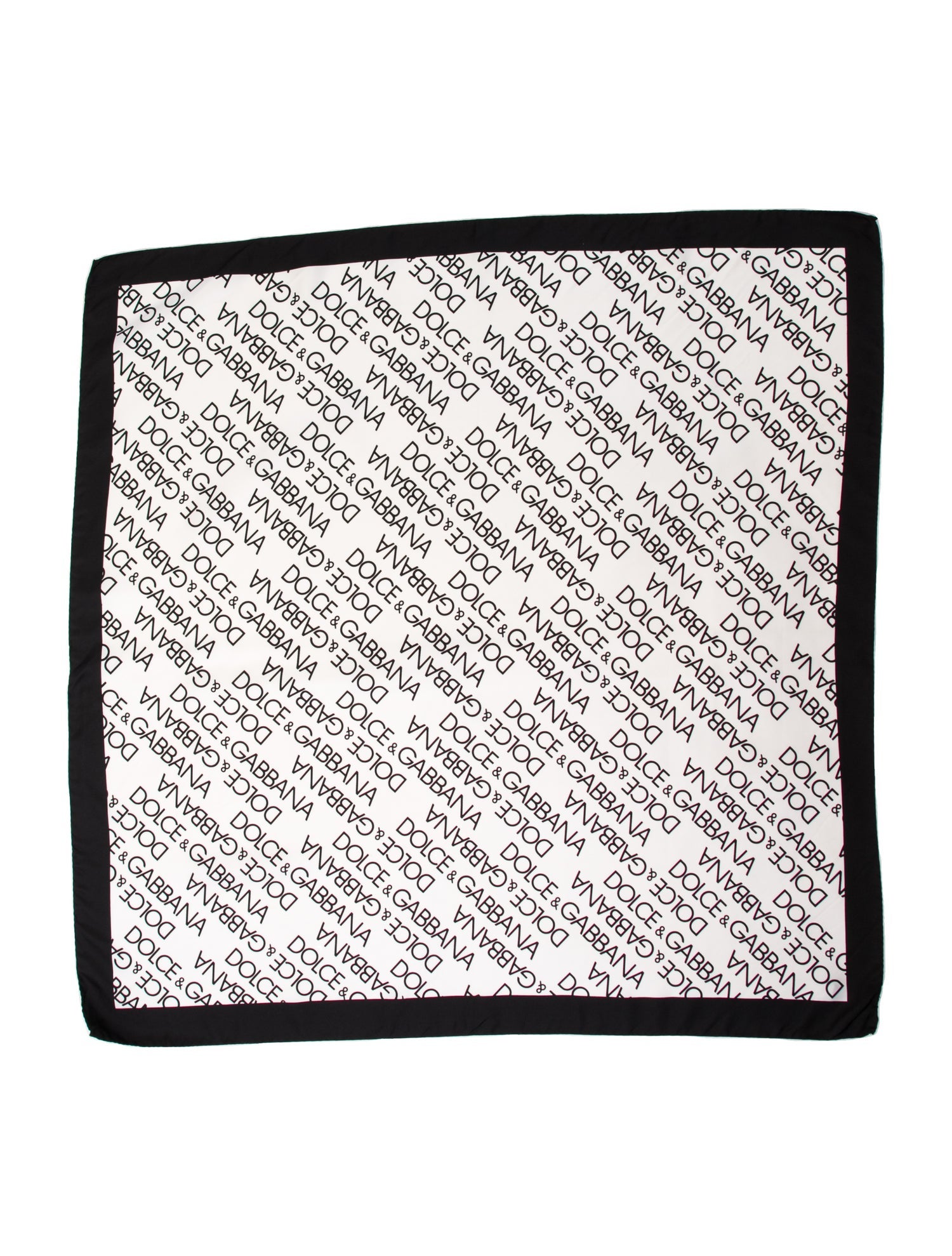 Dolce & Gabbana Silk Printed Scarf