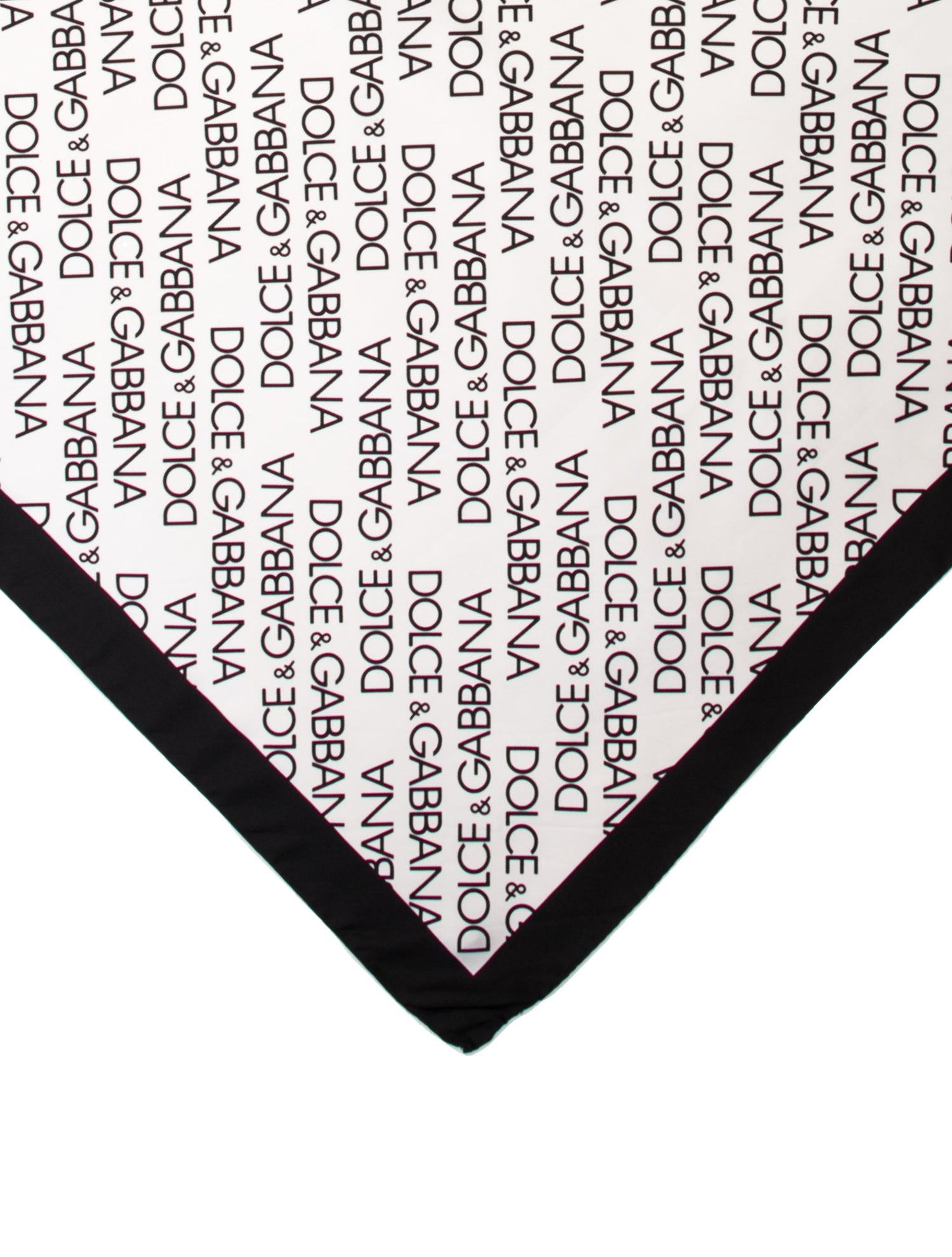 Dolce & Gabbana Silk Printed Scarf