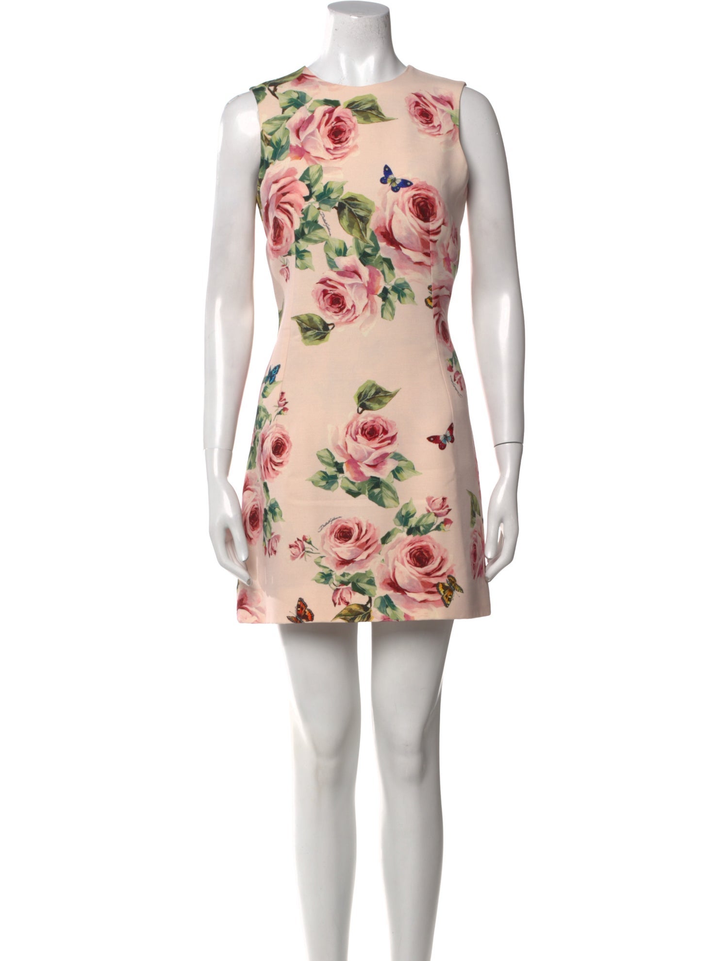 Dolce & Gabbana Wool Mini Dress