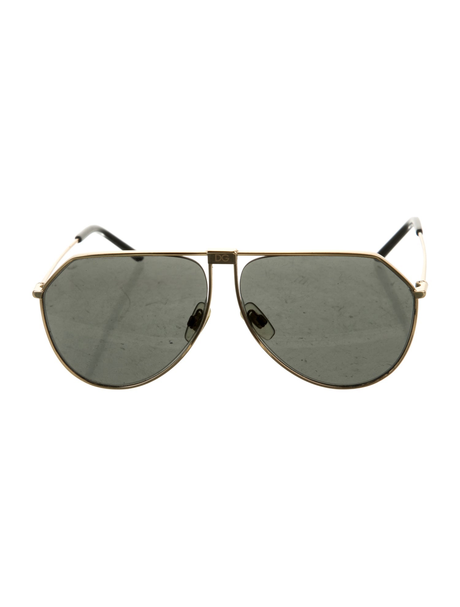 Dolce & Gabbana Aviator Tinted Sunglasses