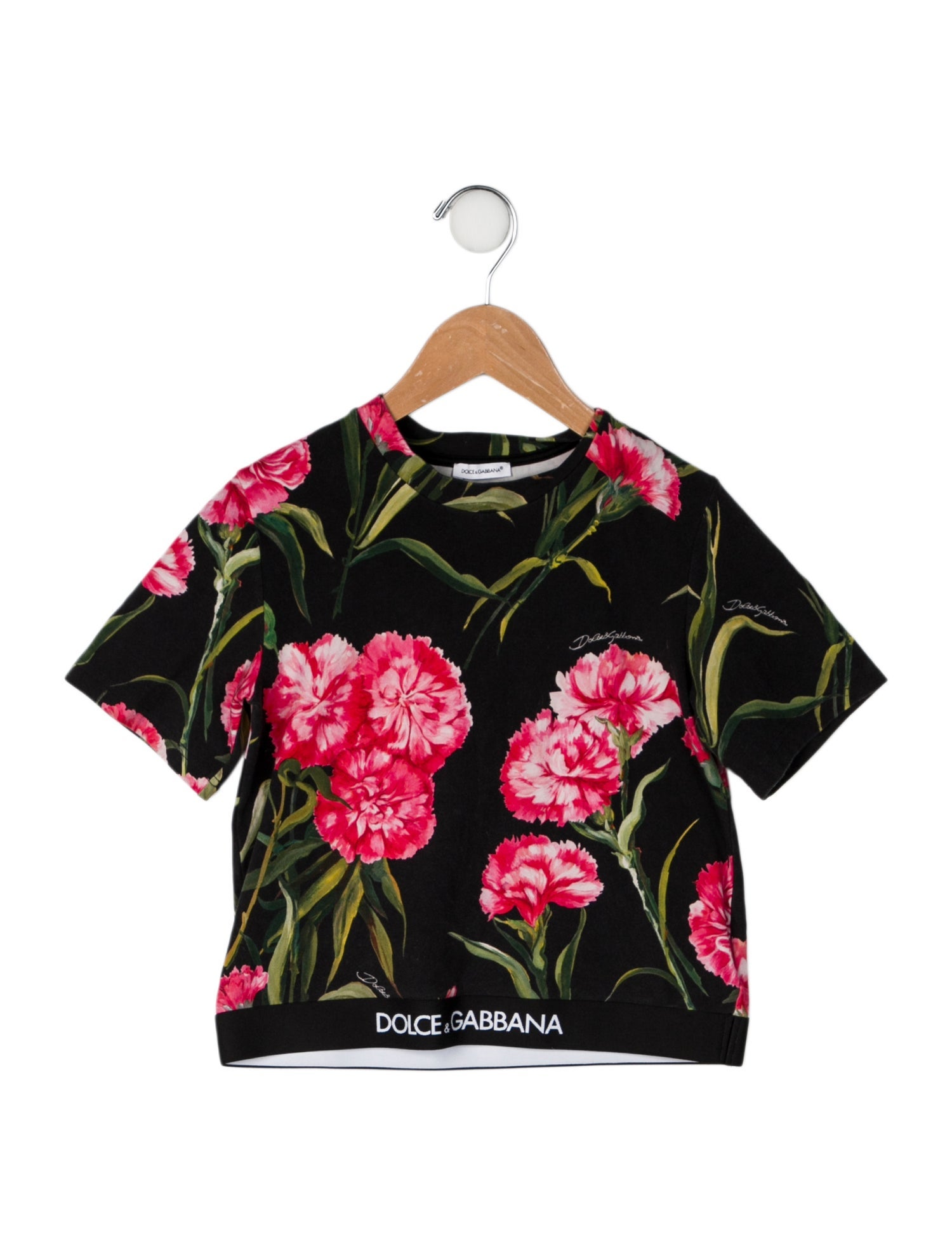 Dolce & Gabbana Floral Print T Shirt