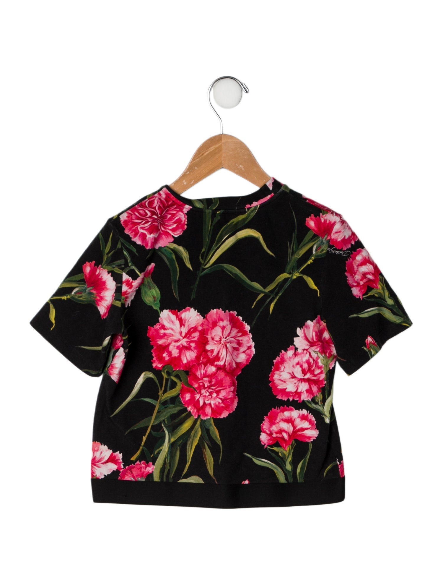 Dolce & Gabbana Floral Print T Shirt