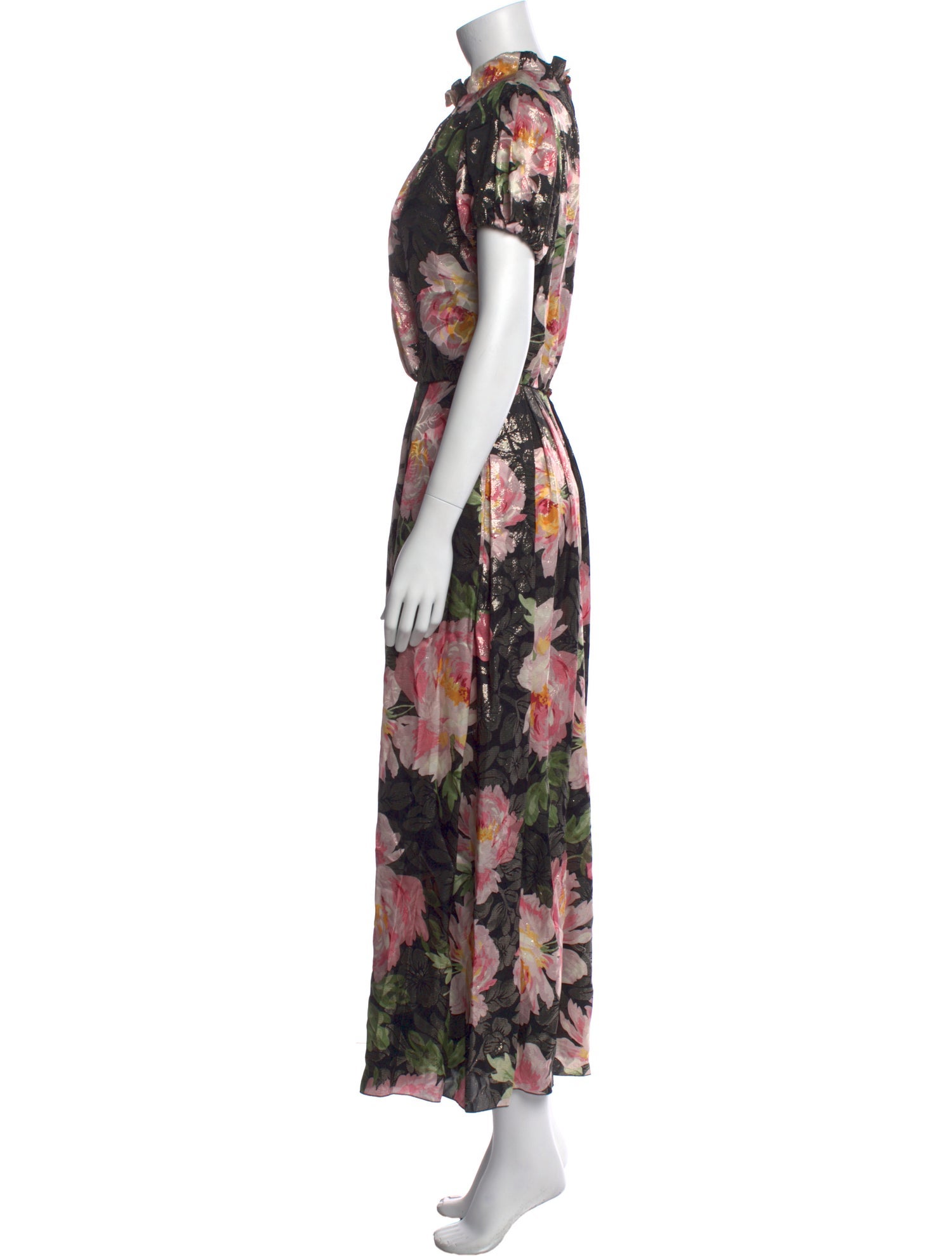Dolce & Gabbana Silk Long Dress w/ Tags