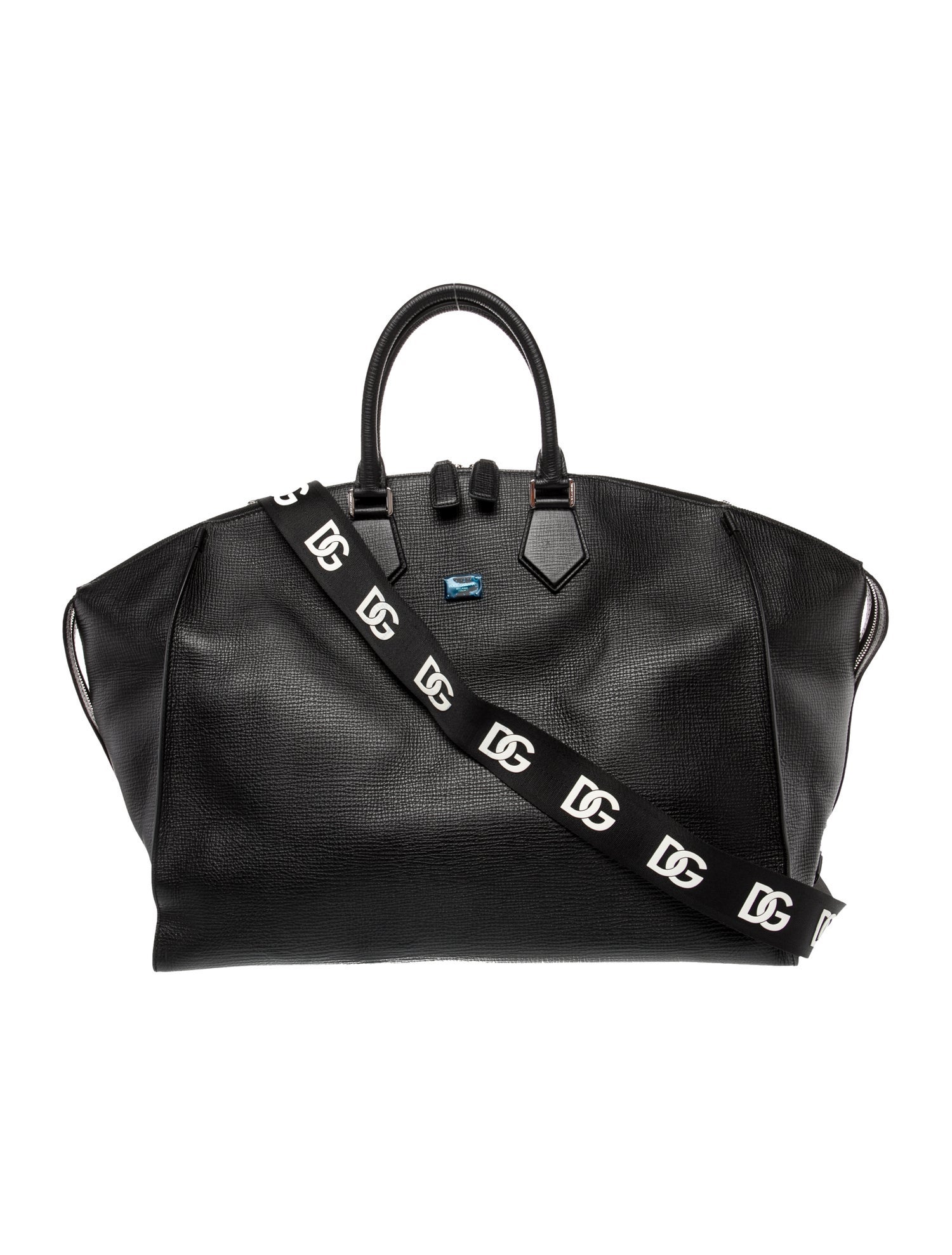 Dolce & Gabbana Leather Weekender Bag